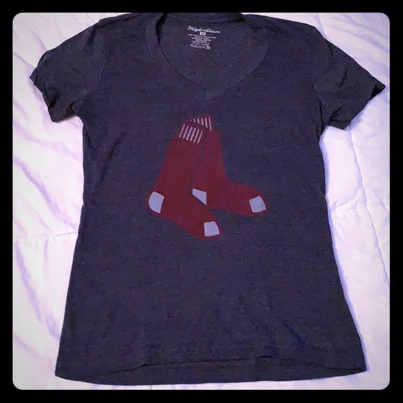 plus size red sox t shirt